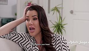 Milf helps teen 18+ decide: try a dick or try my pussy, which do you like?