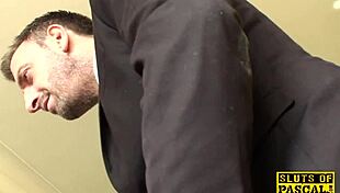 Ballgagged Uk Sub Whipped Before Throatfucked