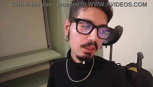 Francesca learns submission from disabled coach in roleplay