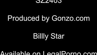 billy star back to gonzo with intense dp sz2403