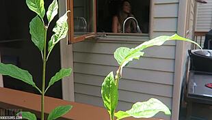 nikki bent over for doggystyle fucking