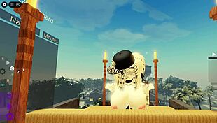 Lucky Bacon Confronts Cute Girl For Teasing In Roblox Game