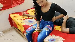 Best Sex 2025 - Dewar And Bhabhi Took The Pleasure Of Having Sex When She Got The Chance Enjoyed Sex Chance Together!