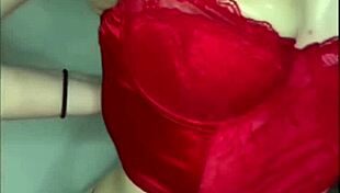 slutty british coed's horny girlfriend experience on webcam