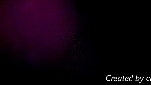 Amateur Mouth Close-Up in Ebony Allure Wet Scene