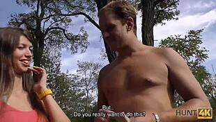 Why does this arrogant girl get all her holes fucked in public pickup porn?