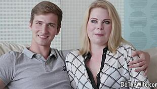 Pretty Wife Adry Berty Lets Cuckold Watch As She Takes Dick