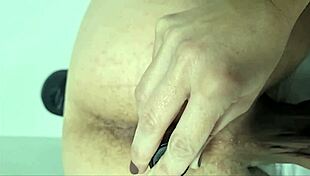 Bisexual Male Wife Inserts Vibrator in Husband's Ass During Horny Couple Session