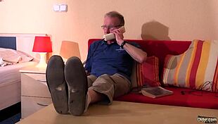 Gorgeous Teen Fucks 74 Yo Old Man In Hotel For Intense Orgasm