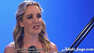 australian blonde sensation charlie forde shines in sexy solo scene