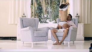 This petite teen girl next door is banging the big dick neighbor so hard!