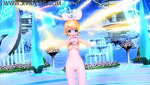 Kagamine Rin Love Song Project Diva Nude Mod