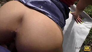 Why does this arrogant girl get all her holes fucked in public pickup porn?