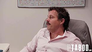 Detention Chaos As Teacher And Delinquents Cum On Haley Spades