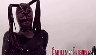 Shemale Unleashes Intense BDSM Spunking