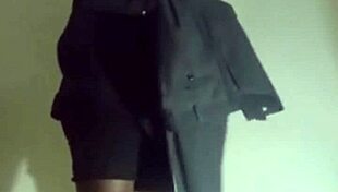 she fingers and spreads her open anus in sheer view