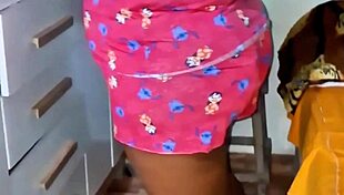 Look At Her Applying Moisturizer Naked!