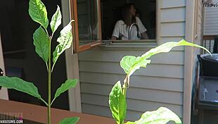 nikki bent over for doggystyle fucking