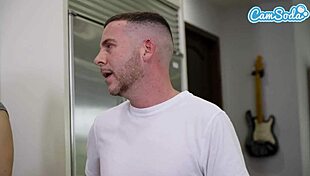 sexy milf latina housewife fucks step son with squirting orgasm