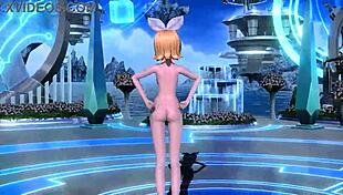 Kagamine Rin Love Song Project Diva Nude Mod