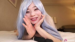 ringo fuji plays with her wet pussy using fingers and toys.