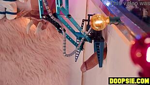 Can two big dick shemales really rail a tiny asian teen at the arcade?