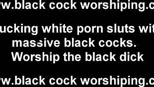 Totally Addicted To Big Black Cocks!