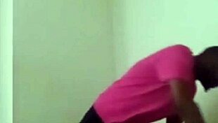 she fingers and spreads her open anus in sheer view