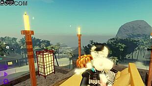 Lucky Bacon Confronts Cute Girl For Teasing In Roblox Game