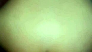 I thrust into my wife's ass from behind and cum inside, look how it turned out