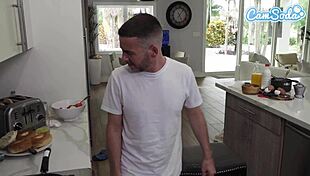 sexy milf latina housewife fucks step son with squirting orgasm