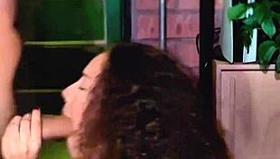 I gag hard on it - sloppy deepthroat by brunette latina