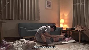 Eu era virgem e a minha irmã casada me ensinou a beijar legendado Kanna Misaki. Asian big ass Japanese teen learns kissing