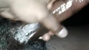 Big black dick fucks ass and gets cum covered