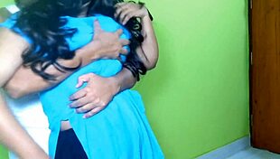 Indian Babe Enjoys Hardcore Sex with Handjob and Ass