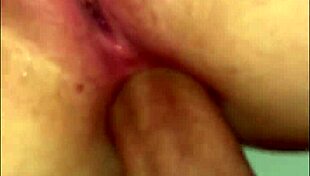 Friend Assfucks Wife and Creampies Her