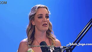 australian blonde sensation charlie forde shines in sexy solo scene