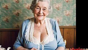 Granny And Nun Explore Big Tits In Church Fantasy