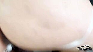 petite baddie swallows huge bbc and gets stretched