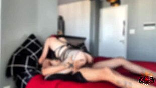 Nana Batatinha And Qrozne Engage In Intense Casting Scene With Ass And Pussy Action