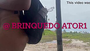 Friend And I Naked On Nudist Beach Fucking Without Condom