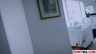 Stretching Sultry Stepmother Vanessa Cage in Intense Session