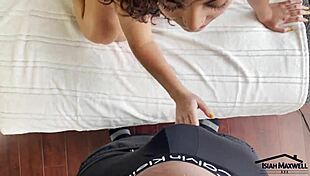 petite baddie swallows huge bbc and gets stretched