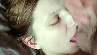 Amateur Ukrainian MILF on knees sucks big cocks, deepthroats, gets face fucked and cumshots in rough homemade compilation.