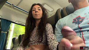 Public Dick Flash In Crowded Bus Stranger Makes Me Cum With Hand