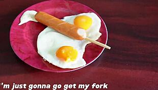 Stepsister Hints At Sex During Fancy Breakfast