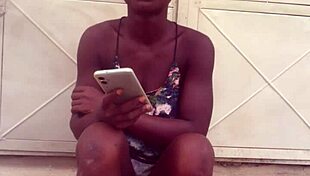 Crazy Bitch Twerks In Clothes Then Naked