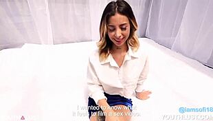 Sofi hermosa colombiana debut porno