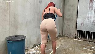 Hired Employee In Revealing Clothes Drives Boss Crazy With Big Ass