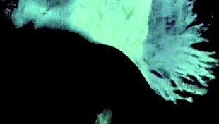 Granny shows off her hairy pussy in vintage fucking scene